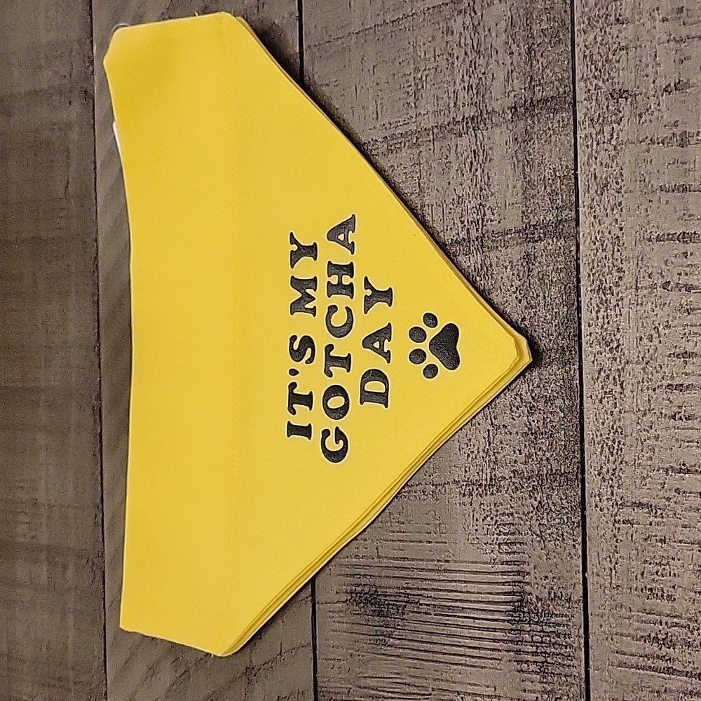 NWT-  Over the collar Gotcha Day Bandana